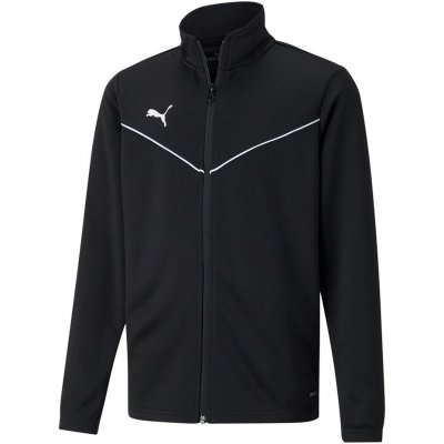 Bluza dla dzieci Puma teamRISE Training Poly Jacket Jr czarna 657393 03  116cm