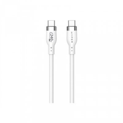 HYPER HJ4001WHGL kabel USB USB 2.0 1 m USB C Biały