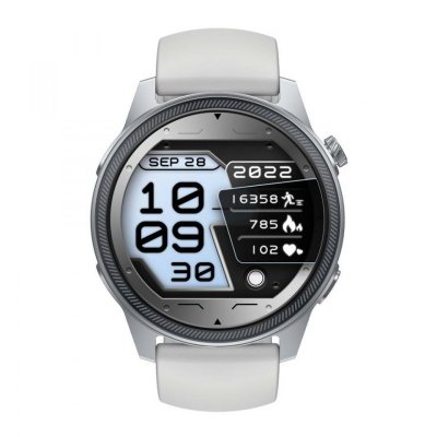 Denver SWC-392GR smartwatch / zegarek sportowy 3,63 cm (1.43&quot;) AMOLED Cyfrowy 466 x 466 px Ekran dotykowy Szary