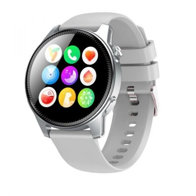 Denver SWC-392GR smartwatch / zegarek sportowy 3,63 cm (1.43&quot;) AMOLED Cyfrowy 466 x 466 px Ekran dotykowy Szary