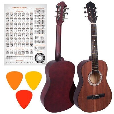 NN AG 34 GITARA AKUSTYCZNA 1/2 do nauki gry matowa