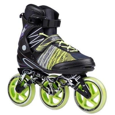 Łyżworolki NILS Extreme NA1206 czarno-zielone rozm. 41