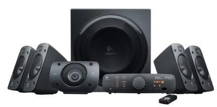 Zestaw głośników Logitech Z-906 980-000468 (5.1; kolor czarny)