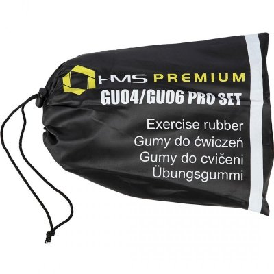 Gumy do ćwiczeń - zestaw HMS GU04GU06Pro