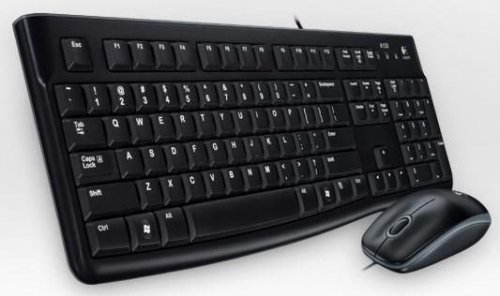 Zestaw klawiatura + mysz Logitech MK 120 DE