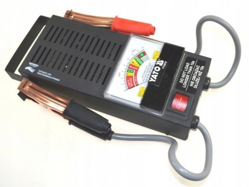 Tester baterii  Yato YT-8310 Czarny/Biały