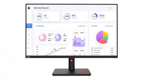 Lenovo ThinkVision T32p-30  31,5&quot; IPS 60Hz 350nits AG USB, HMI, DP Raven Black