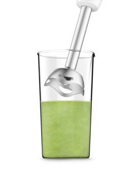 Tefal HB453 0,5 l Blender stołowy 450 W Szary, Stal nierdzewna, Biały