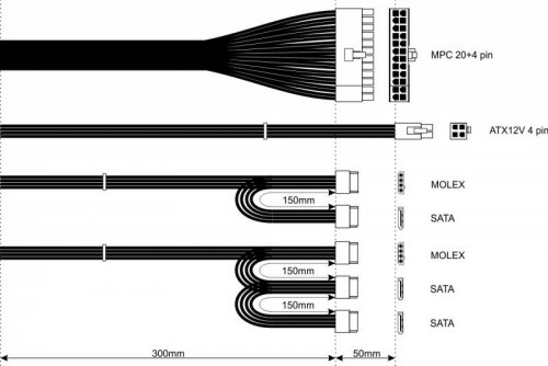 Zasilacz Akyga AK-B1-420 (420 W; Pasywne; 120 mm)