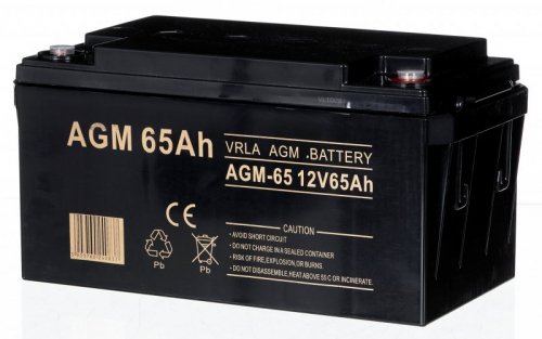 VOLT POLSKA AKUMULATOR AGM 12V 65Ah VRLA