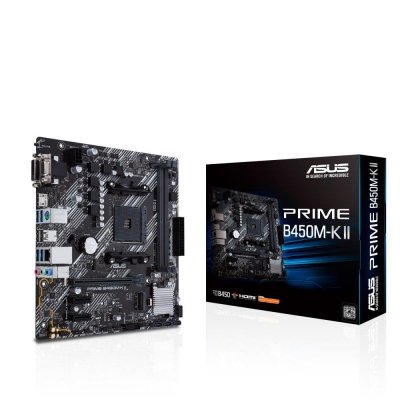 MB AMD B450 SAM4 MATX PRIME B450M-K II ASUS