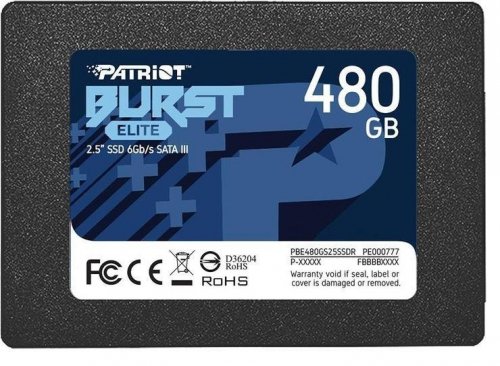 SSD SATA2.5&quot; 480GB/BURST E PBE480GS25SSDR PATRIOT