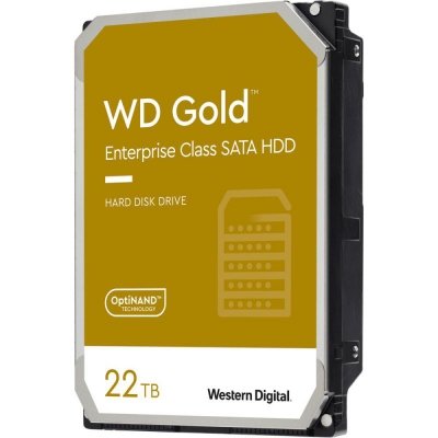 HDD SATA 22TB 7200RPM 6GB/S/512MB GOLD WD221KRYZ WDC