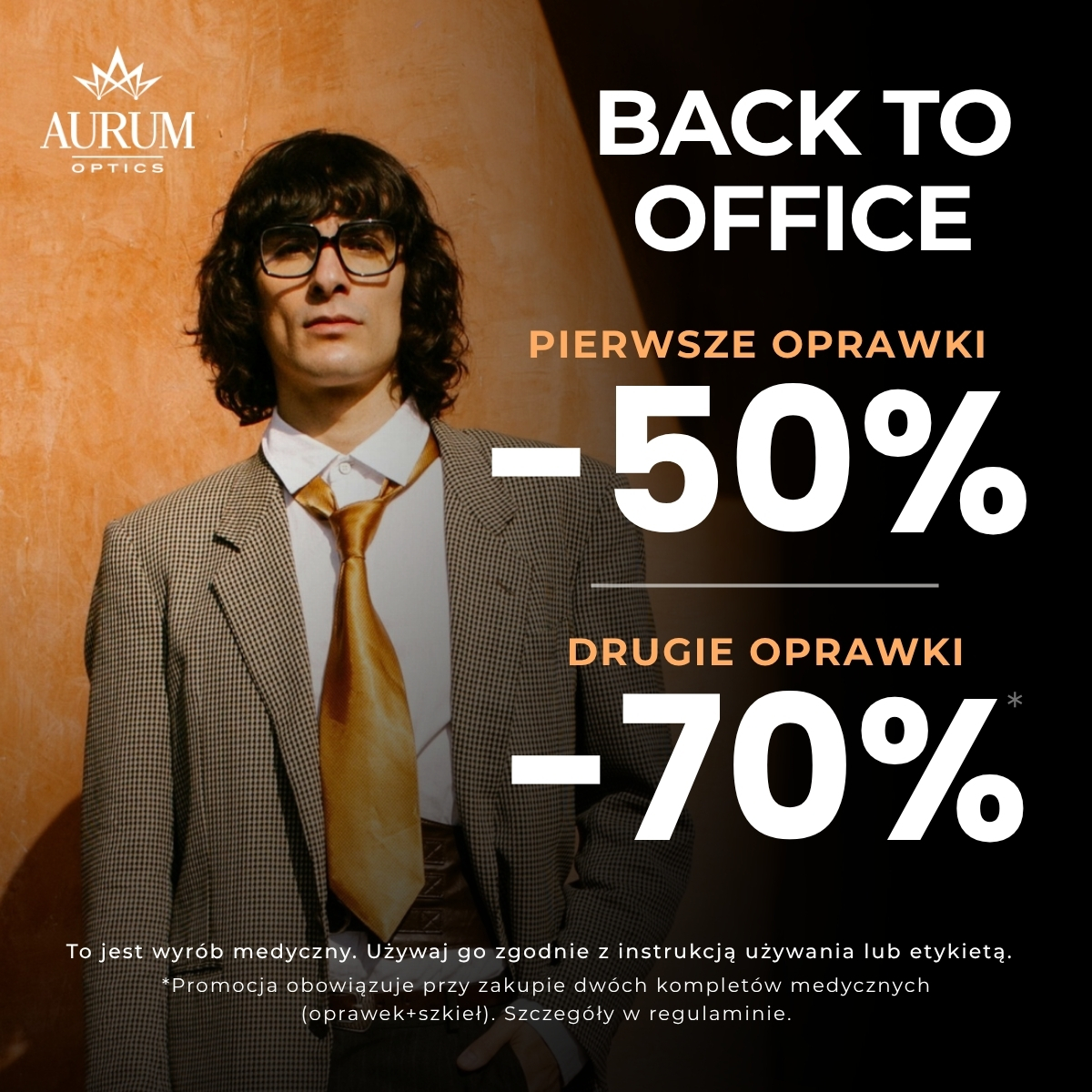 Baner z linkiem do https://aurum-optics.pl/summer-sale-2026 
