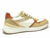 Sneakersy WRANGLER PEARL 40 półbuty sportowe damskie beżowe camel kremowe