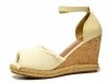 Sandały WRANGLER 38 LORETTA espadryle beżowe na koturnie damskie kremowe