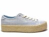 Półbuty espadryle 41 trampki LEE COOPER błękitne 3283 niebieskie