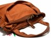 TOREBKA skóra vintage skórzana camel KEIRA brąz