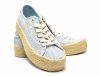 Półbuty espadryle 40 trampki LEE COOPER błękitne 3283 niebieskie