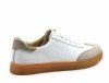 Półbuty sneakersy 37 skóra FILIPPO 6128 białe skórzane beżowe