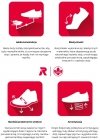 Półbuty sneakersy 37 RIEKER L3254 białe złote damskie żurowane