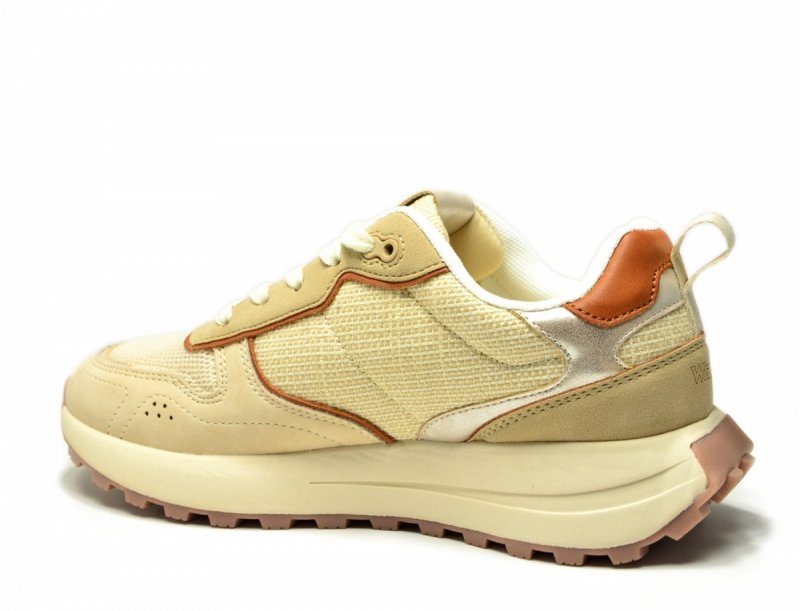 Sneakersy WRANGLER BONNIE 37 półbuty sportowe damskie beżowe camel
