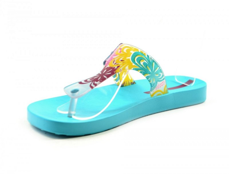 Klapki 35/36 IPANEMA 26721 japonki turkusowe kolorowe