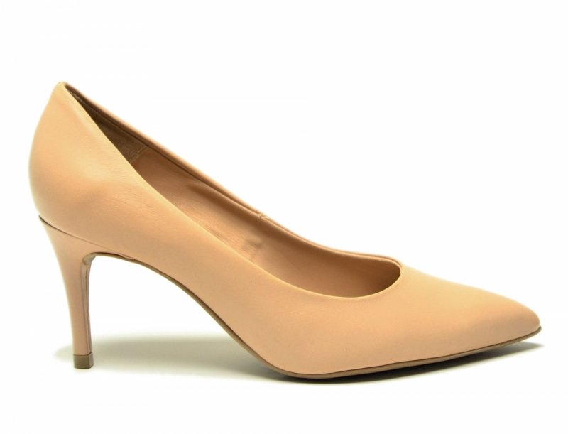 Czółenka 40 szpilki BOTTERO skóra beż 353721 beżowe