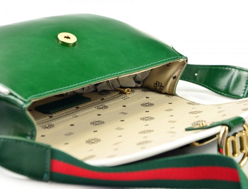 TOREBKA damska MONNARI BAG 1040 zielona listonoszka 