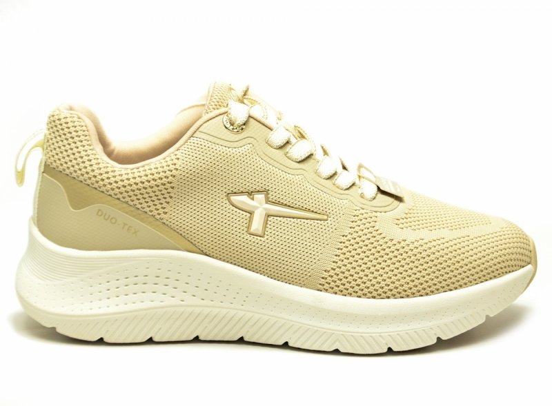 Sneakersy 37 TAMARIS 83728 półbuty sportowe beżowe duo-tex beż