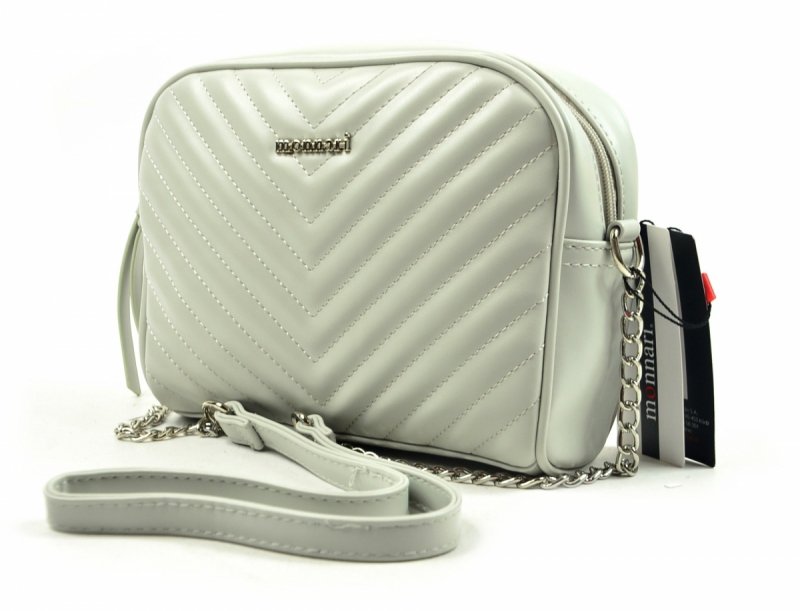 TOREBKA listonoszka MONNARI BAG 0290 szara pikowana