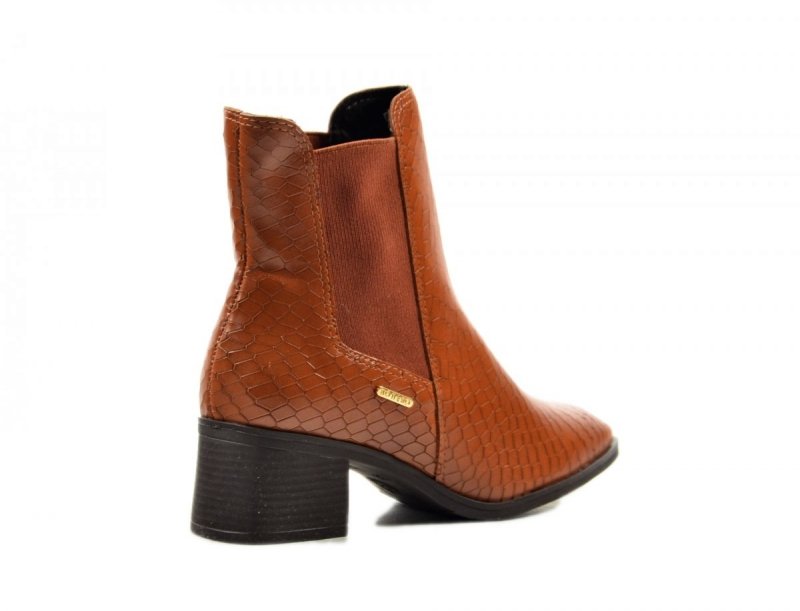 Botki 39 BOTTERO 336001 skóra camel brąz