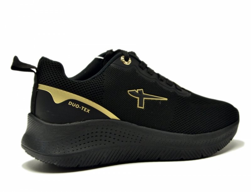 Sneakersy 41 TAMARIS 83728 półbuty sportowe czarne duo-tex