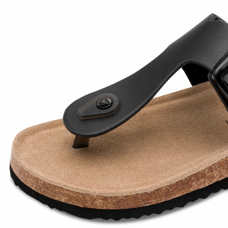 Klapki japonki czarne 36 MARCO TOZZI 27120 płaskie