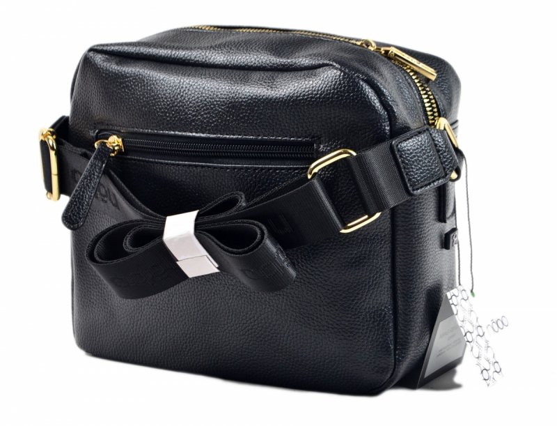 TOREBKA listonoszka NOBO BAG R3101 czarna pikowana