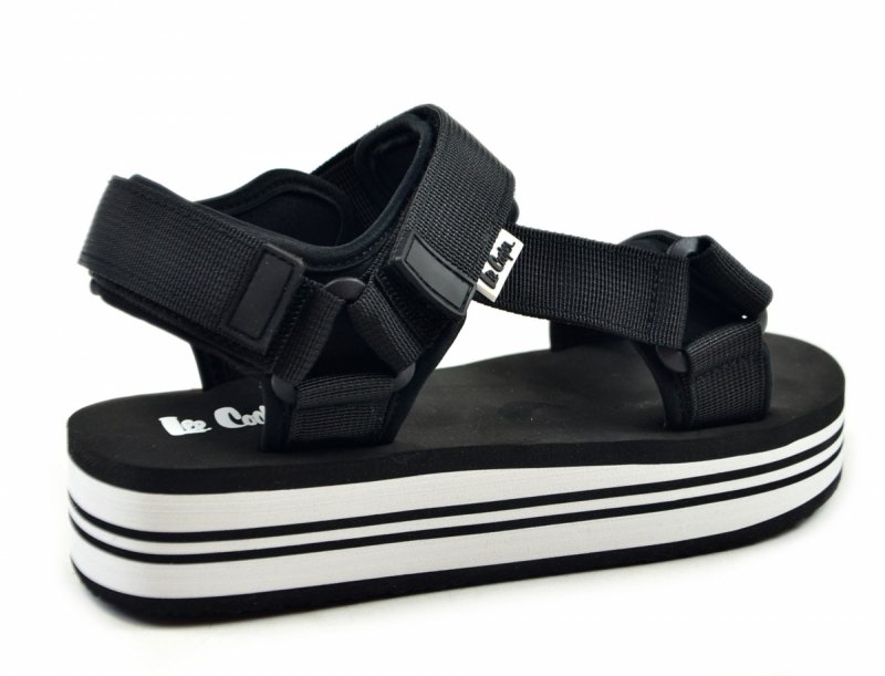 Sandałki LEE COOPER 41 czarne 2753 sandały damskie