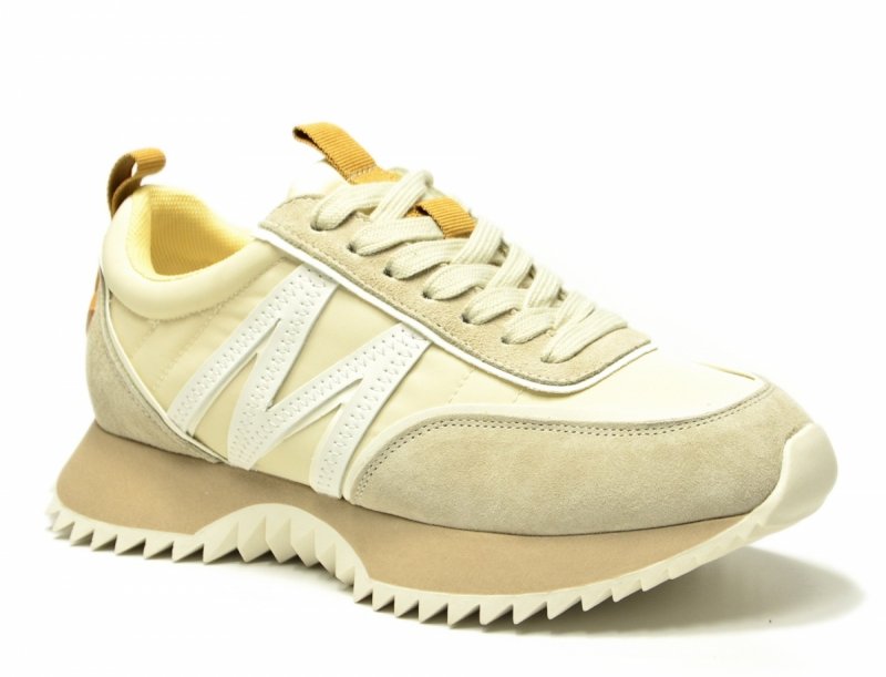 Półbuty 38 sneakersy VINCEZA 31933 skóra beżowe skórzane beż