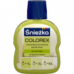 Śnieżka Colorex Pigment 100ml seledynowy 40 barwnik do farby barwienia kolorowania