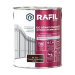 Rafil 3L Bram Ogrodzeń BRĄZ-OWY Czekoladowy RAL8017 PÓŁMAT farba ocynk stal aluminium bramy ogrodzenia