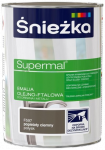 Śnieżka Olejna POPIELATY CIEMNY F597 szara 0,8L Supermal farba olejno-ftalowa drewna metalu emalia połysk
