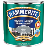 Hammerite Na Rdzę 0,25L SZARY RAL7042 PÓŁMAT hamerite farba szybkoschnąca antykorozyjna gruntoemalia