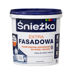 Śnieżka Farba Fasadowa 1L BIAŁA elewacyjna zewnętrzna Do Fasad i Elewacji Akrylowa extra fasada 