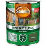 Sadolin Classic impregnat 0,75L ZIELONY do drewna clasic Hybrydowy płotów altanek fasad