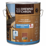 Drewnochron MAHOŃ 9L Impregnat Extra do drewna powłokotwórczy płotów altan elewacji