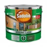 Sadolin Classic impregnat 9L ZIELONY do drewna clasic Hybrydowy płotów altanek fasad