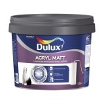 Dulux Acryl Matt 10L Biała farba matowa lateksowa emulsja  - TYLKO ODBIÓR OSOBISTY LUB WYSYŁKA NA PALECIE