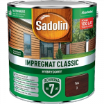 Sadolin Classic impregnat 2,5L TEK TIK TEAK 3 do drewna clasic Hybrydowy płotów altanek fasad