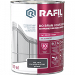 Rafil 0,9L Bram Ogrodzeń Szary ANTRACYT-OWY RAL7016 PÓŁMAT farba ocynk stal aluminium bramy ogrodzenia do
