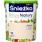 Śnieżka Barwy Natury 5L Jaśminowa Aleja 135 mat farba do wnętrz ścian sufitów emulsja