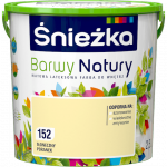 Śnieżka Barwy Natury 2,5L Słoneczny Poranek 152 mat farba do wnętrz ścian sufitów emulsja